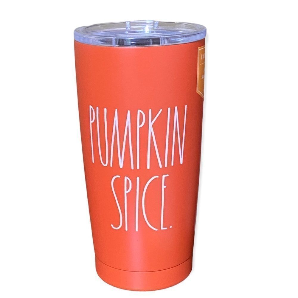 Rae Dunn Pumpkin Spice Travel Mug Tumbler